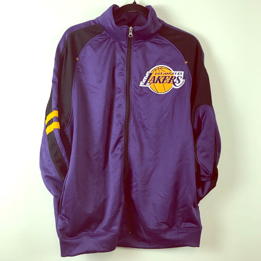 LA LAKERS track Jacket sz M